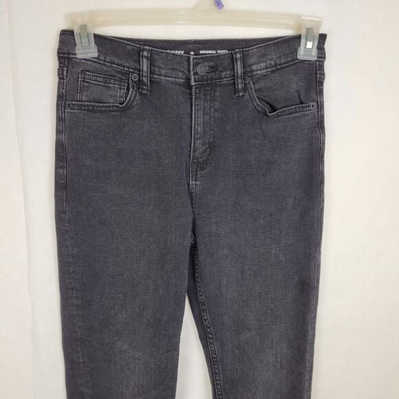 Old Navy womens Original Taper black jeans Size 16 - Picture 4 of 9